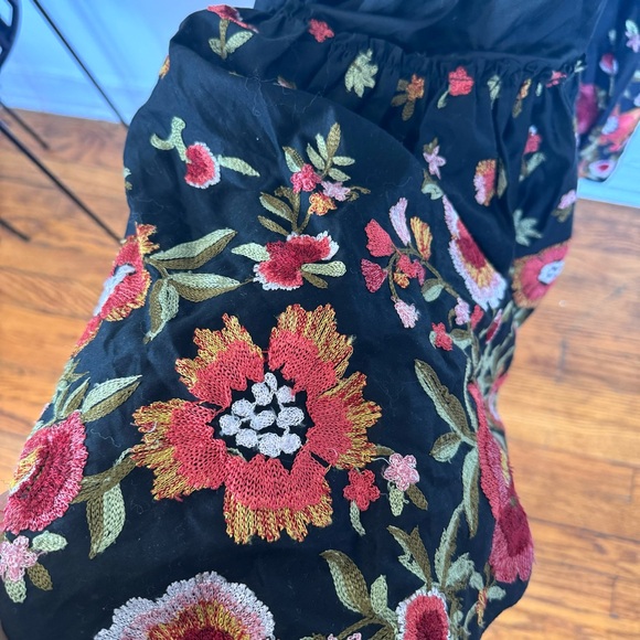 Geisha Designs Anthropologie Karolina Cut-Out Embroidered Maxi Dress Sz 22W - Picture 7 of 15